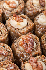 Baklava with walnut
