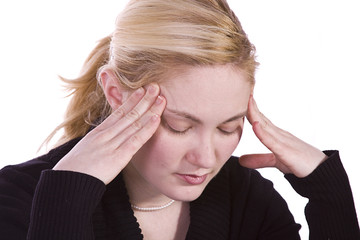 Woman with a Headache