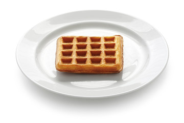 Belgium Waffles in the Brussels style