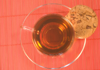 Tea and cookie