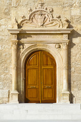 Urban architecture, old gate