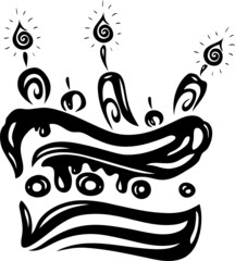 Geburtstag, Birthday, Feier, Fest, Torte, Kuchen