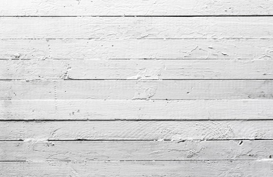 Painted white wooden plank texture