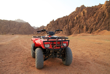 Quad trip in Sinai mountains