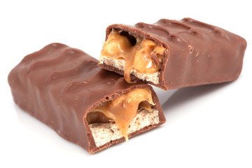 chocolate on isolated