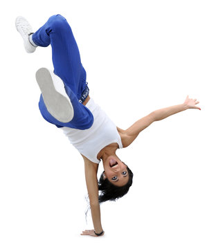 Funny dancer