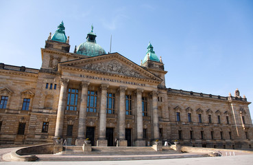 Fototapeta na wymiar Federalny Sąd Administracyjny w Lipsku