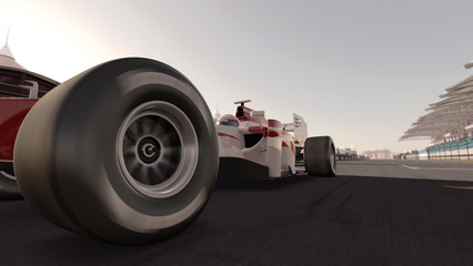 formula one race car