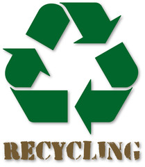 Obraz premium Recycling