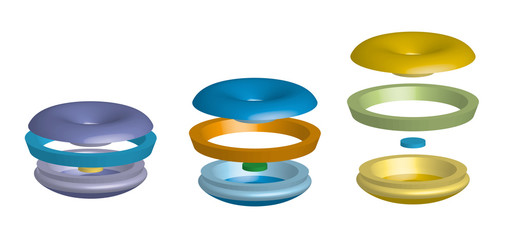 oggetti scomponibili © spinetta