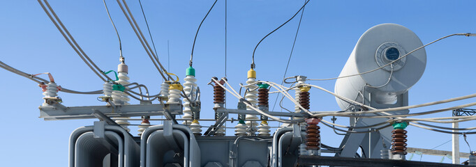 High-voltage equipment.