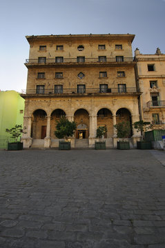 Colonial Havana building facade
