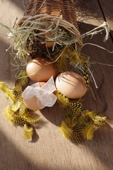 Jajka wysypały się z koszyka © bnorbert3