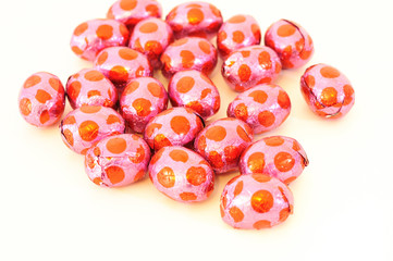 Easter eggs on background for your easter design