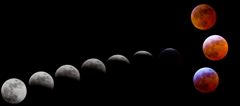 Série lune éclipse