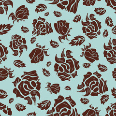 floral seamless pattern