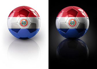 Obraz premium Pallone da calcio Paraguay