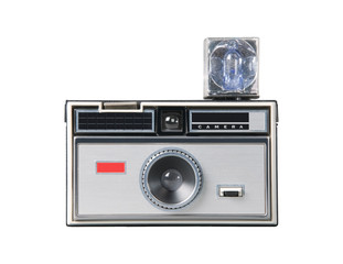 Vintage Classic Camera Isolated with clipping path