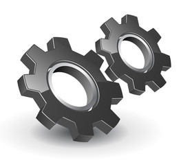 logo 3D gears
