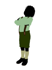 Hansel Silhouette Illustration