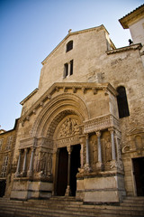 Church of St. Trophime in Arles, Provence, France