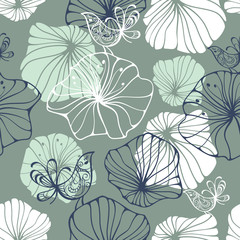 seamless floral background