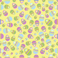 Seamless Easter Egg Background