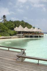 Overwater restaurant