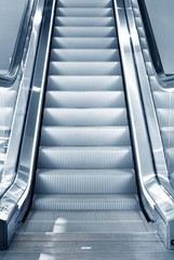 Rolltreppe Messe chrome