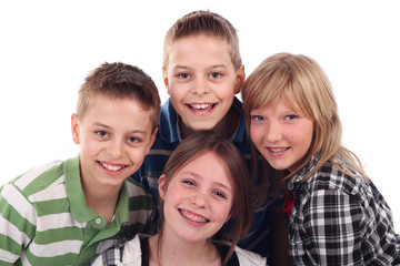 Fototapeta premium Kids im Studio