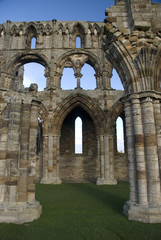 Fototapeta na wymiar Whitby Abbey, North Yorkshire