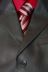 fragment man suit shirt and tie