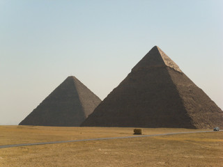 Fototapeta na wymiar Piramids in Egypt