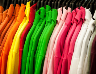 Colorful t-shirts