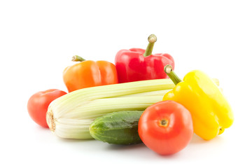 fresh raw vegetables