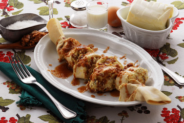 Strudel di ricotta e noci - Dolci