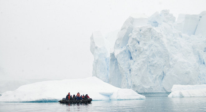 Small Boat, Big Icebergs