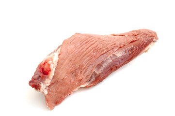 raw meat of a pig