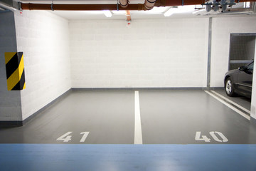 Parking in underground garage