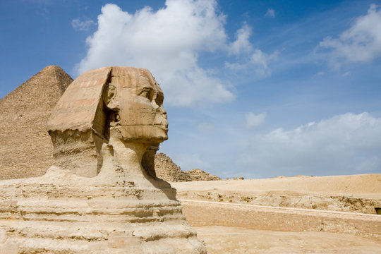 Sphinx and Pyramids