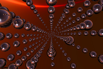 Sfondo astratto cromo © Dreaming Andy