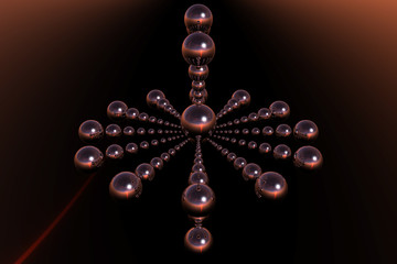 Sfondo astratto cromo © Dreaming Andy