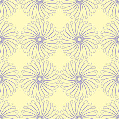 Fototapeta na wymiar interesting blue seamless pattern