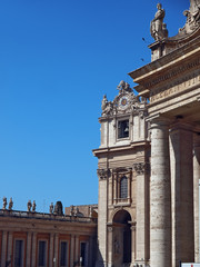 Obraz premium saint peter's square at the vatican city