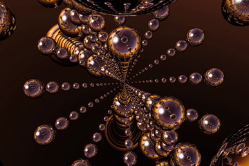 Sfondo astratto cromo © Dreaming Andy