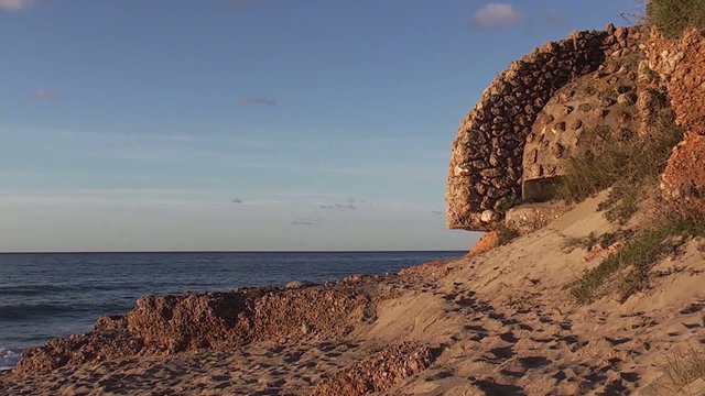 BUNKER EN LA PLAYA