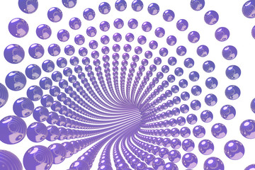 abstract background of the balls