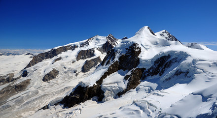 Fototapeta na wymiar Monte Rosa - Zermatt (Szwajcaria)