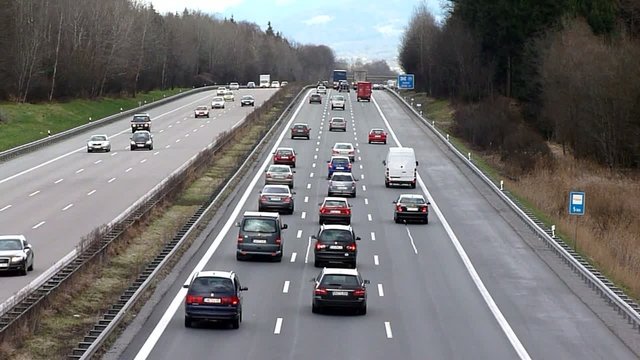 Autobahn Video Motorway Video Clip