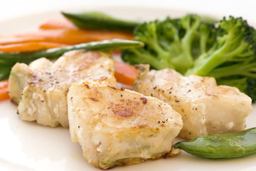 Red Snapper mit Gemüse
